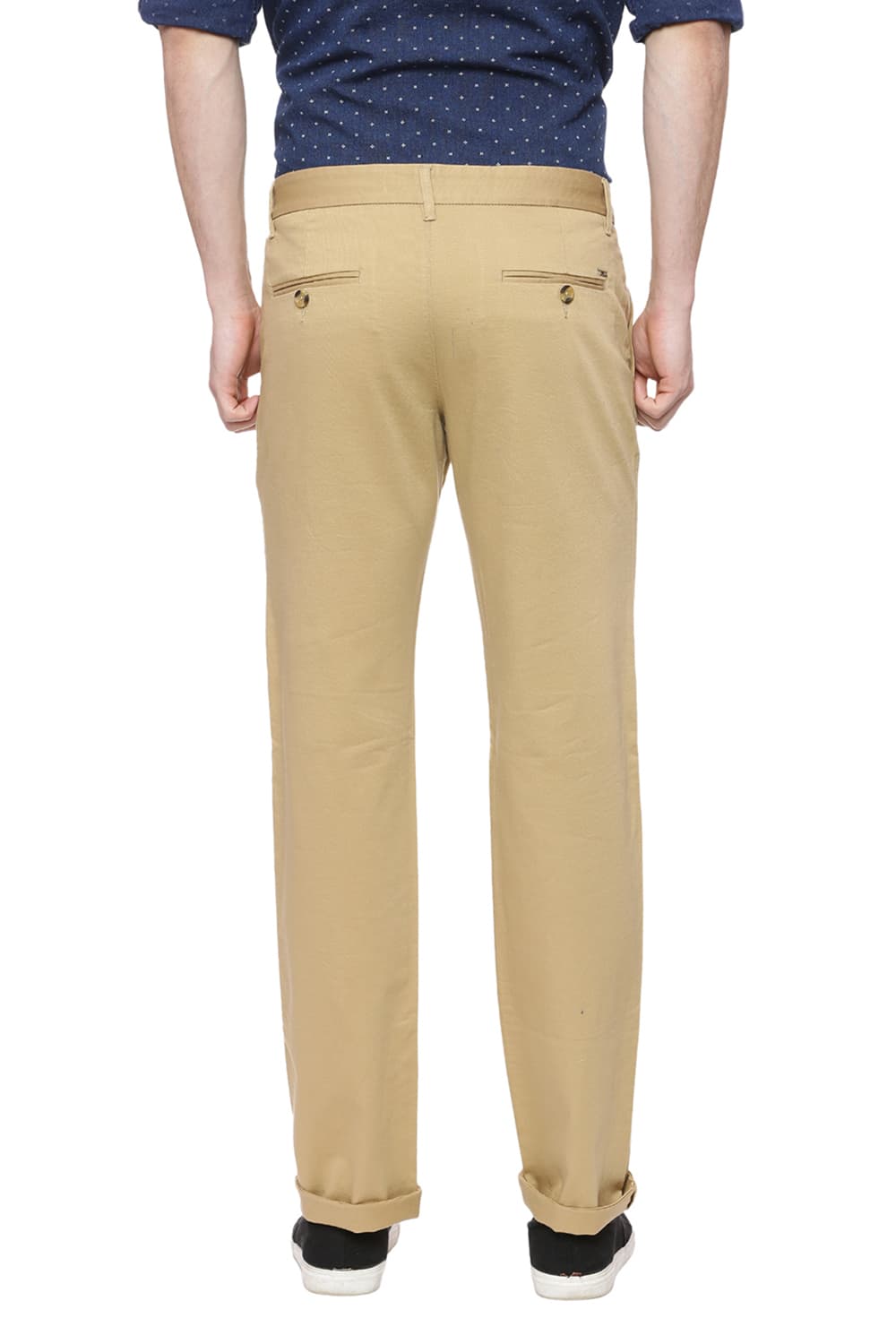 BASICS SLIM FIT STRETCH TROUSER