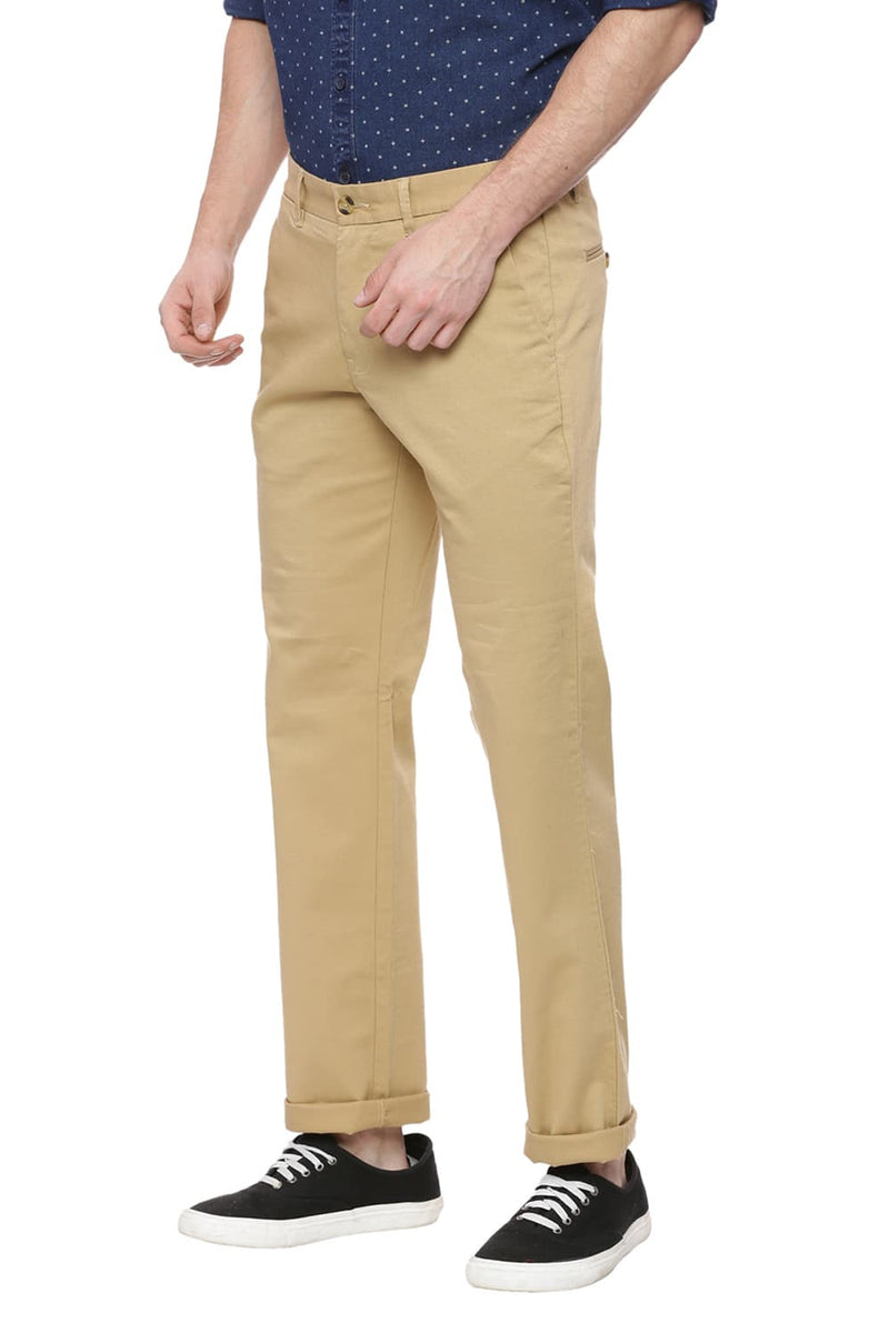 BASICS SLIM FIT STRETCH TROUSER