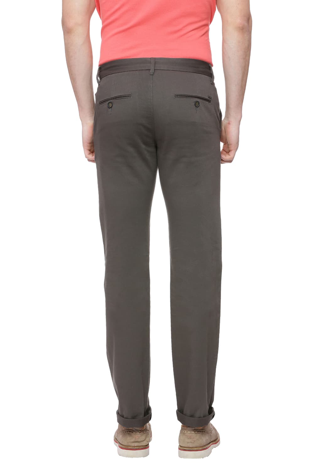 BASICS SLIM FIT STRETCH TROUSER