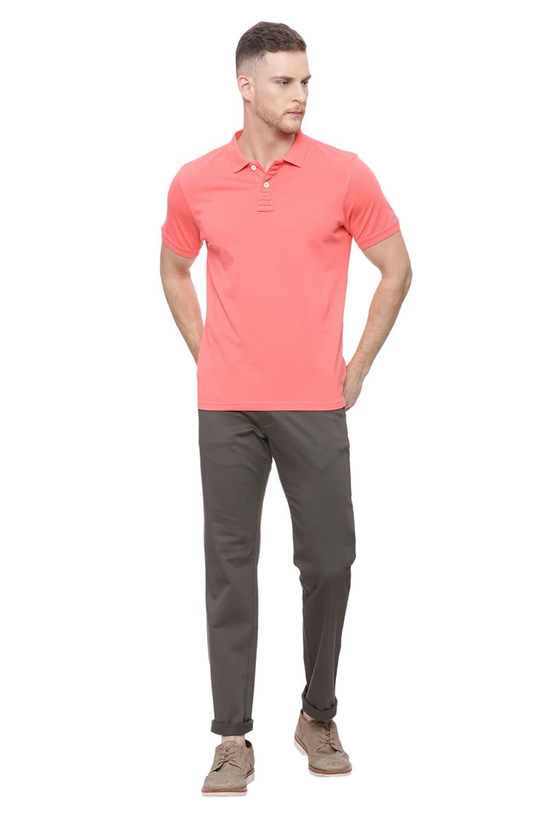 BASICS SLIM FIT STRETCH TROUSER