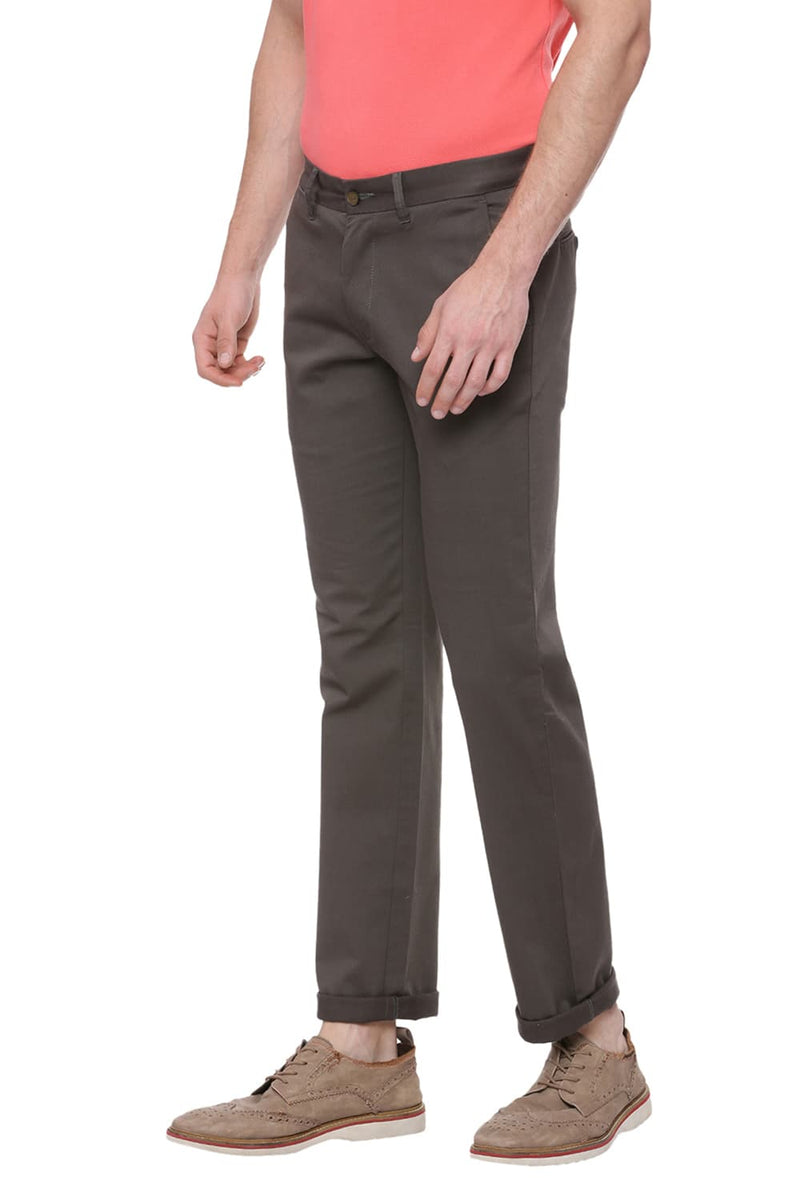 BASICS SLIM FIT STRETCH TROUSER