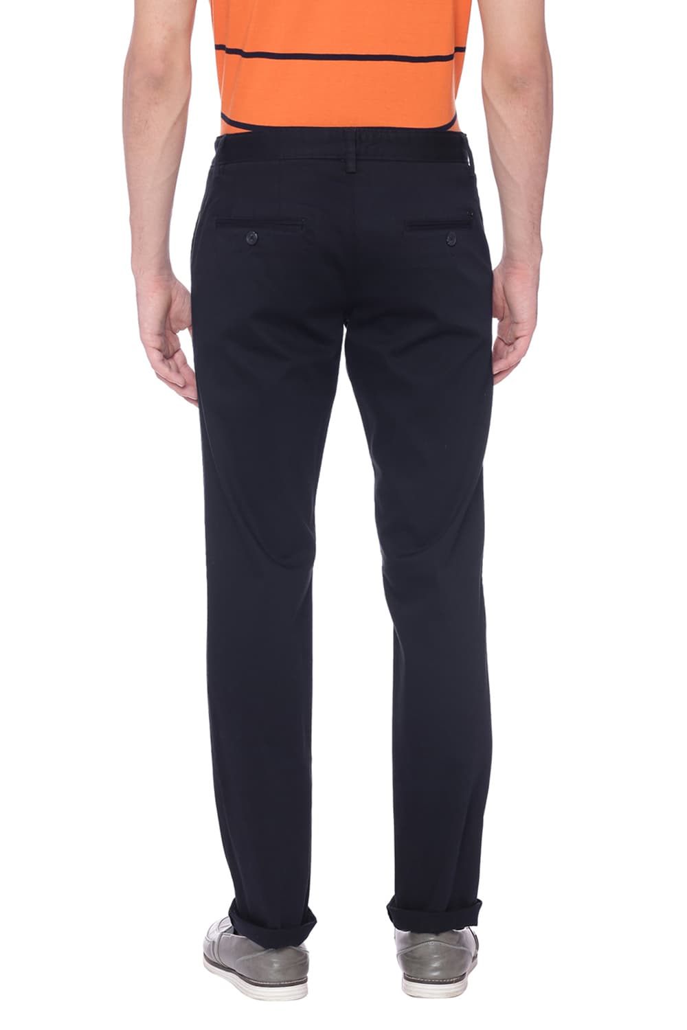 BASICS SLIM FIT STRETCH TROUSER