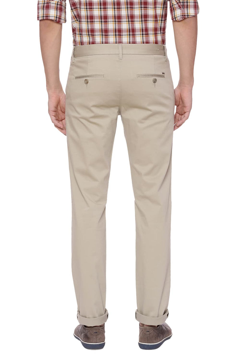 BASICS SLIM FIT STRETCH TROUSER