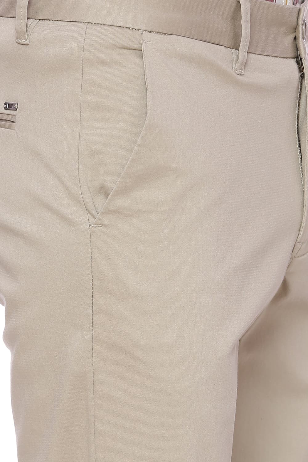 BASICS SLIM FIT STRETCH TROUSER