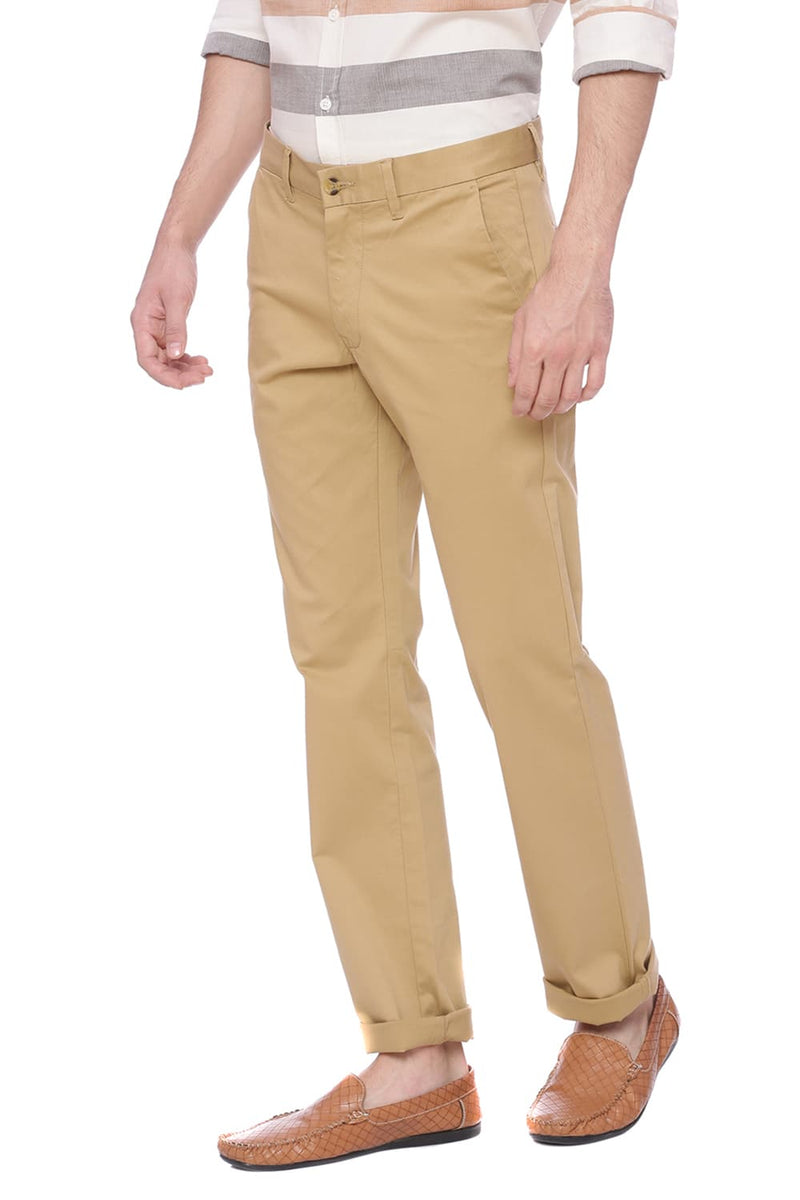 BASICS SLIM FIT STRETCH TROUSER