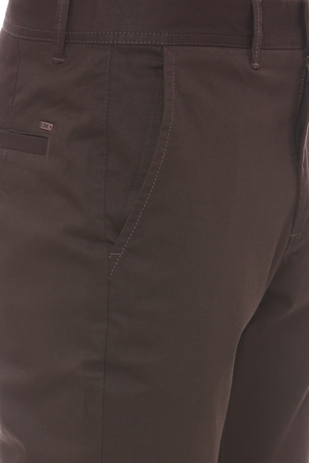 BASICS TAPERED FIT STRETCH TROUSER