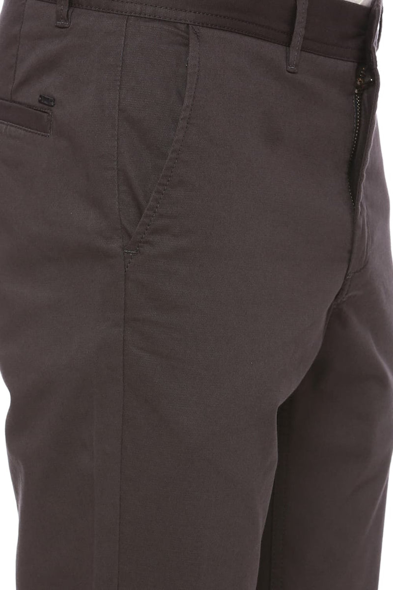 BASICS TAPERED FIT STRETCH TROUSER