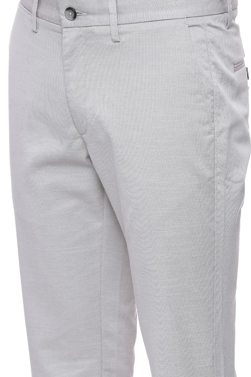 BASICS TAPERED FIT STRETCH TROUSER