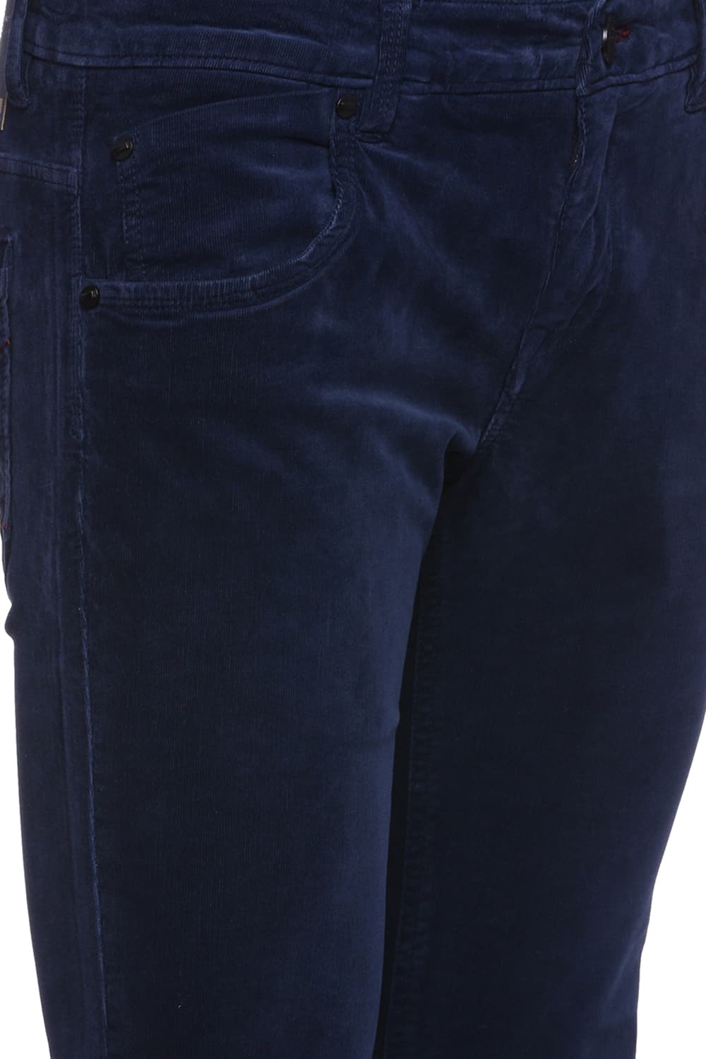 BASICS SKINNY FIT CORDUROY STRETCH TROUSER