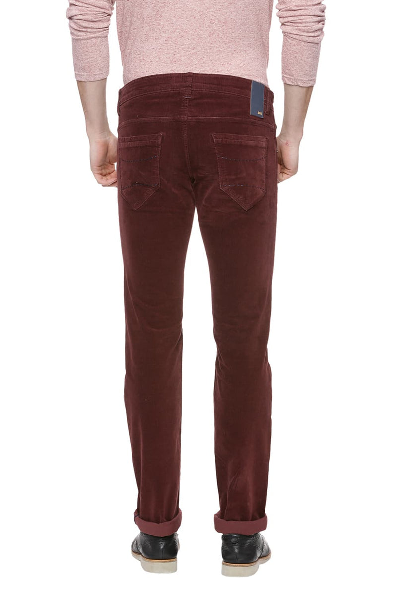 BASICS SKINNY FIT CORDUROY STRETCH TROUSER