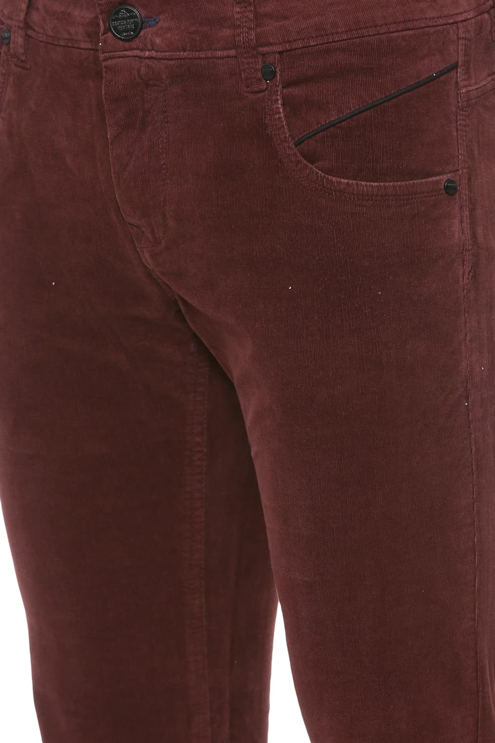 BASICS SKINNY FIT CORDUROY STRETCH TROUSER