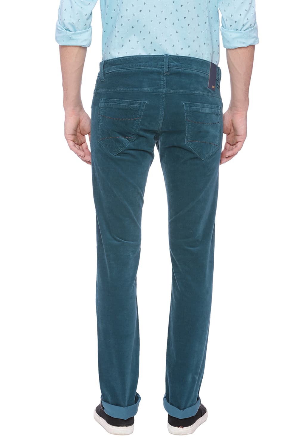 BASICS SKINNY FIT CORDUROY STRETCH TROUSER