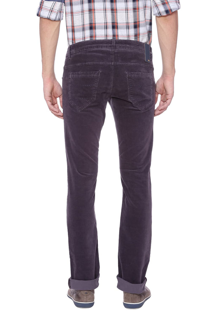 BASICS SKINNY FIT CORDUROY STRETCH TROUSER