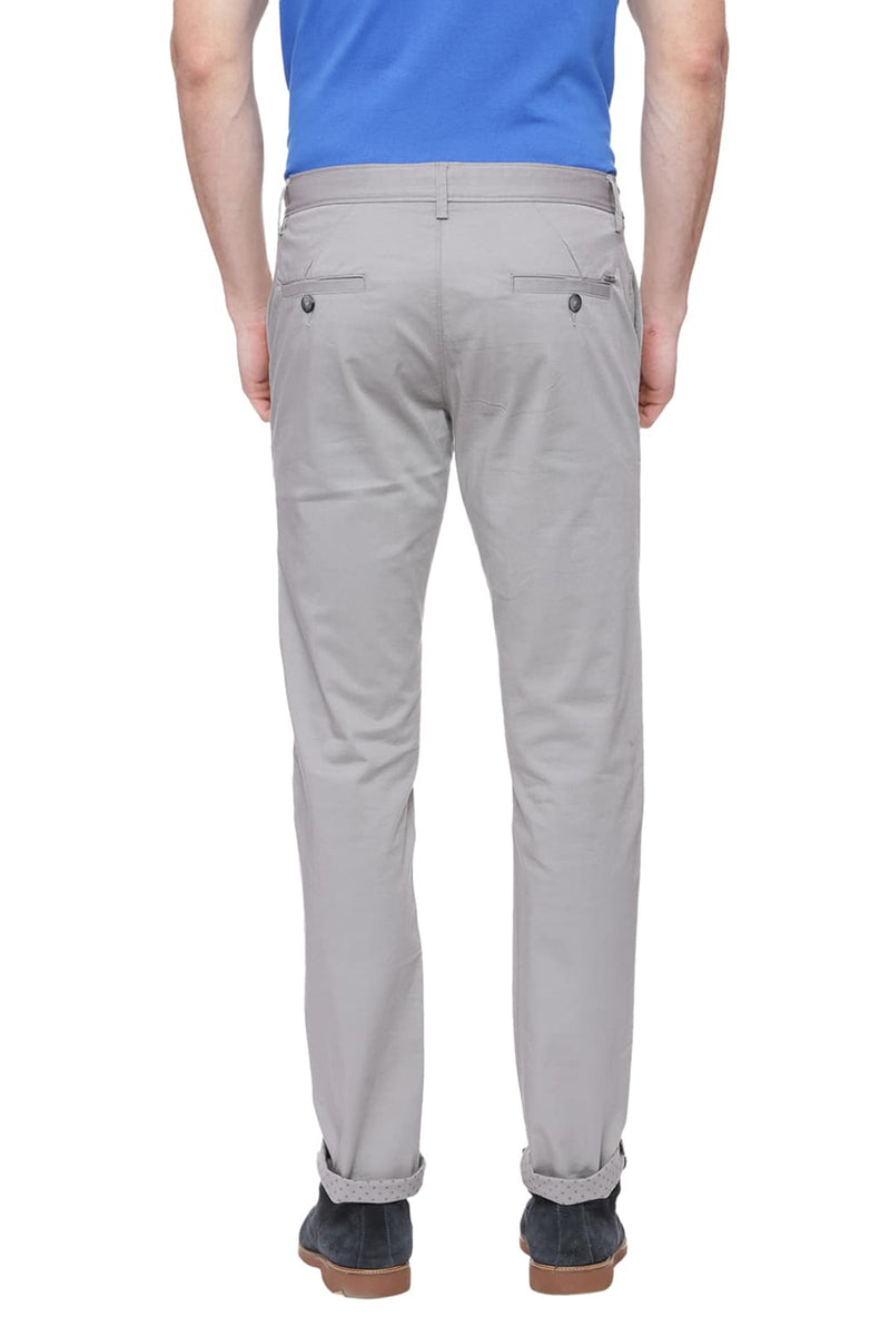 BASICS TAPERED FIT STRETCH TROUSER