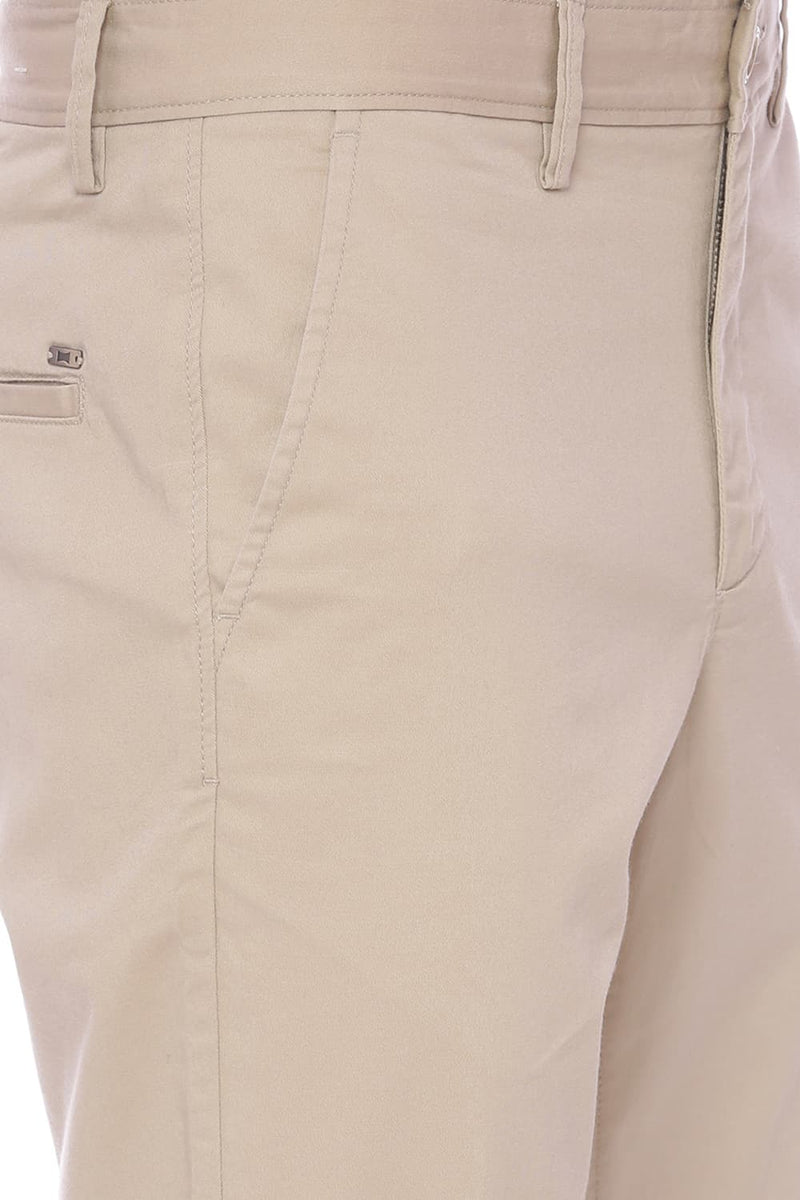 BASICS TAPERED FIT STRETCH TROUSER