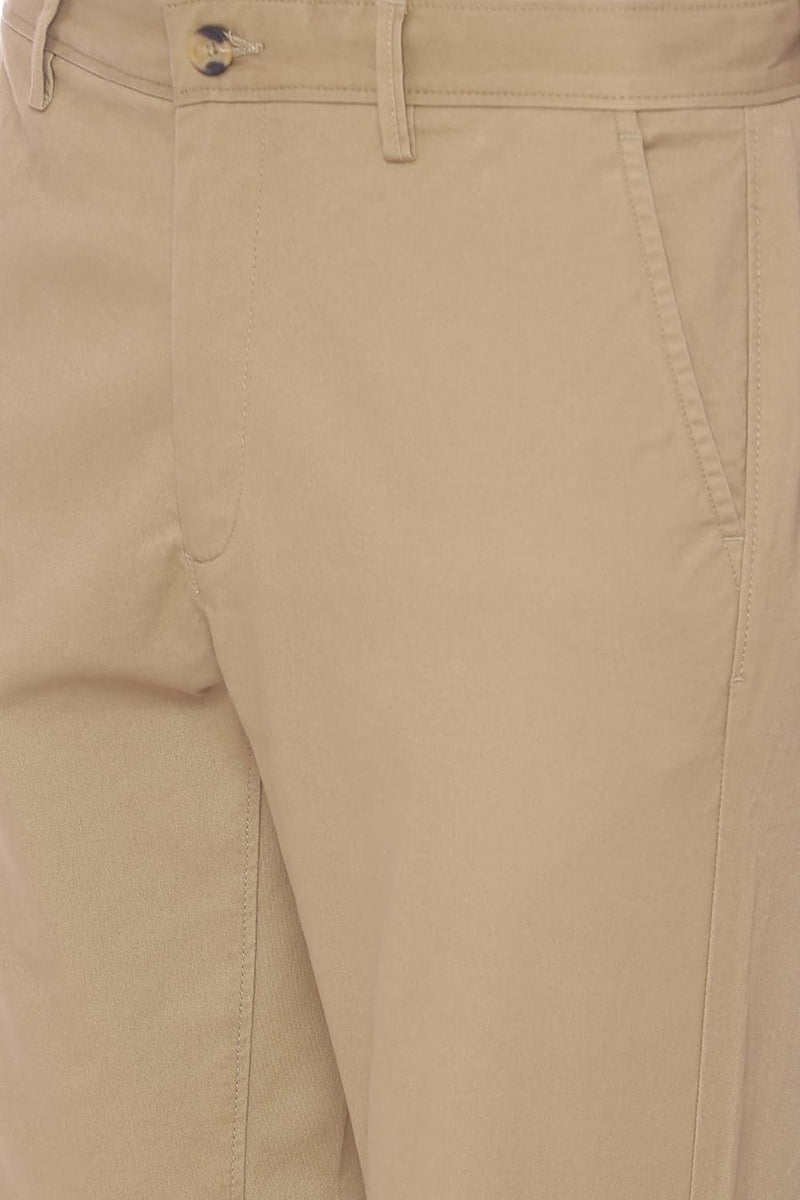 BASICS TAPERED FIT STRETCH TROUSER