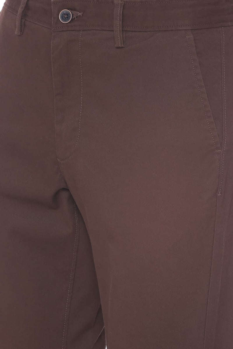 BASICS TAPERED FIT STRETCH TROUSER