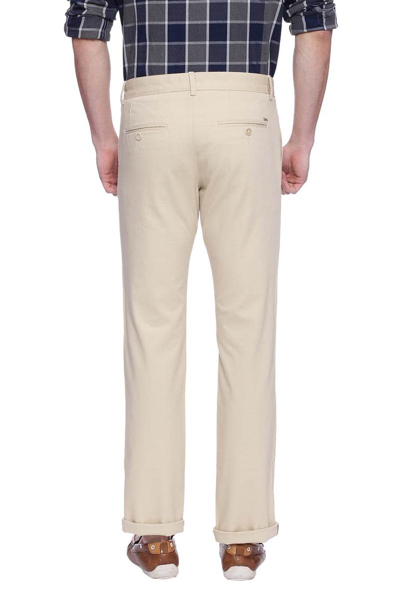 BASICS SLIM FIT STRETCH TROUSER