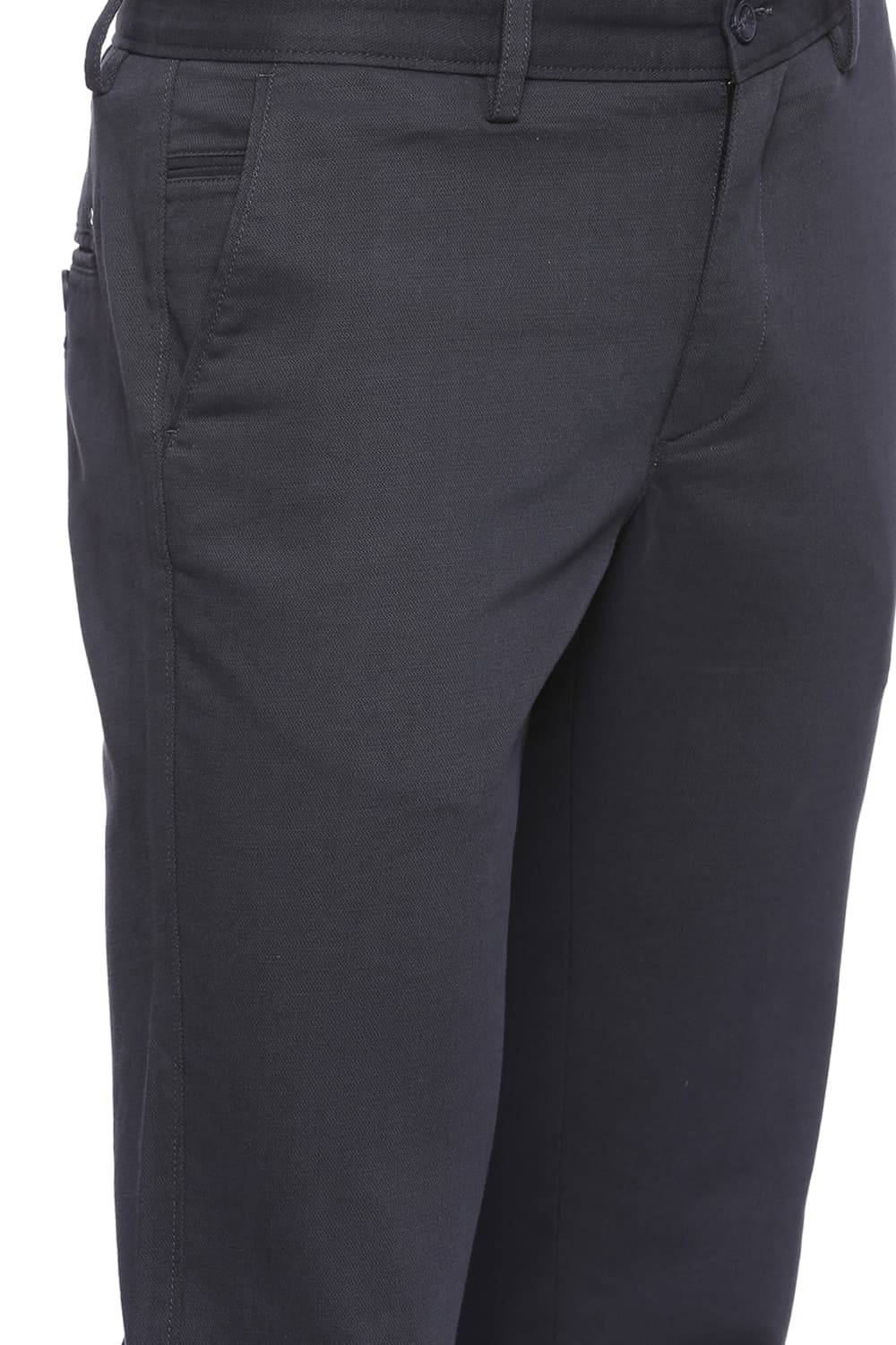 BASICS TAPERED FIT STRETCH TROUSER