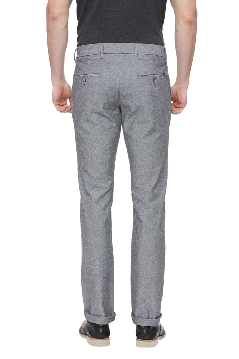 BASICS TAPERED FIT STRETCH TROUSER