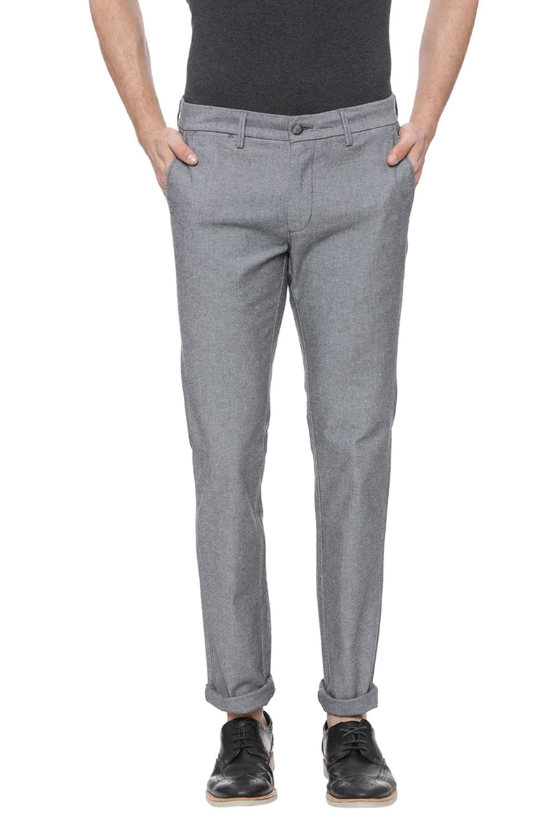 BASICS TAPERED FIT STRETCH TROUSER