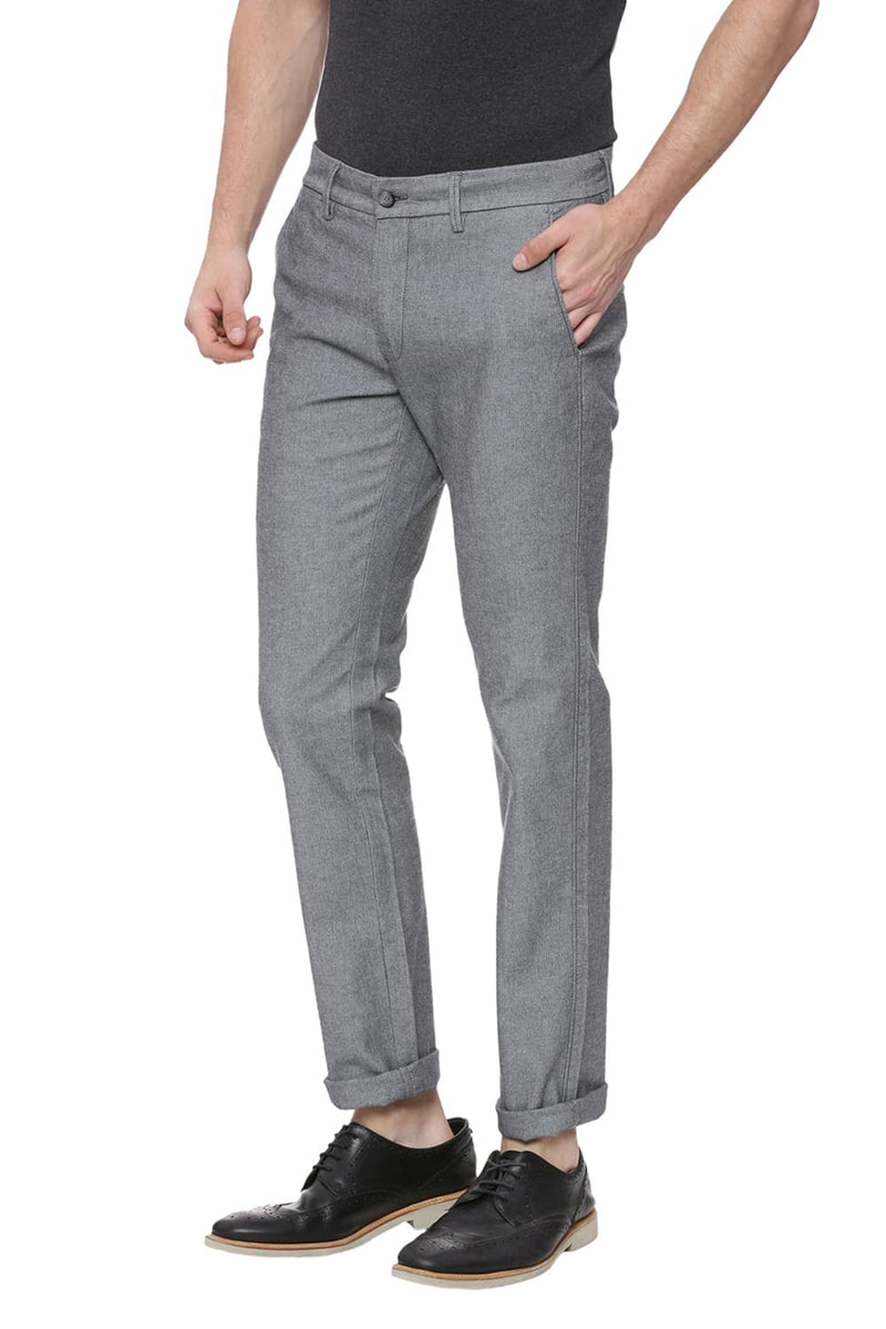 BASICS TAPERED FIT STRETCH TROUSER