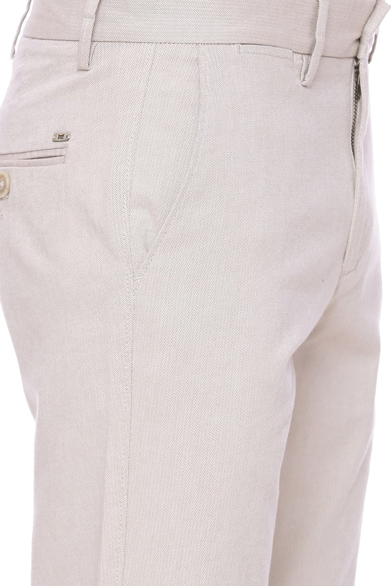 BASICS TAPERED FIT STRETCH TROUSER