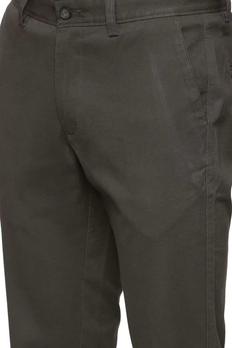 BASICS TAPERED FIT STRETCH TROUSER