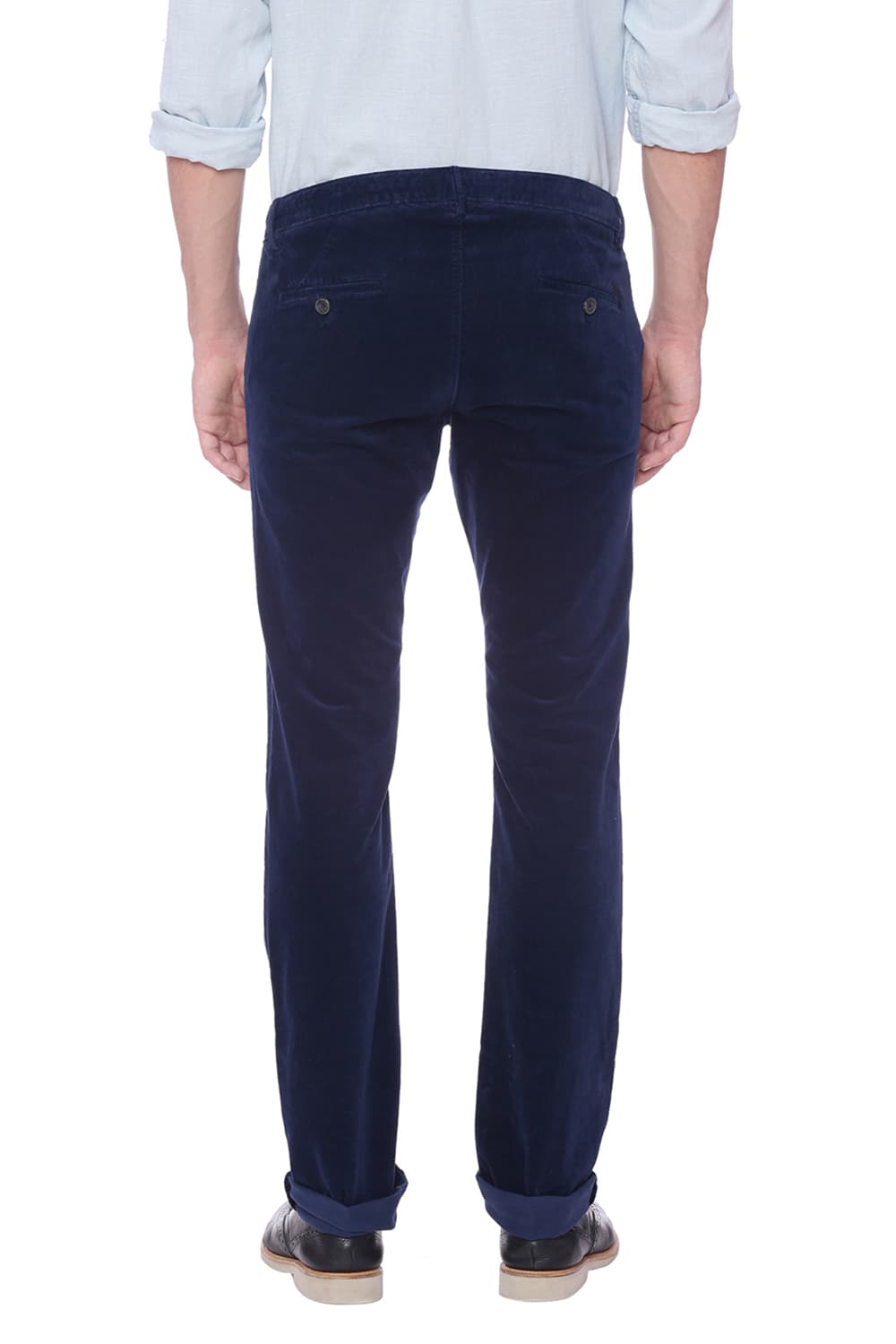 BASICS SKINNY FIT CORDUROY STRETCH TROUSER