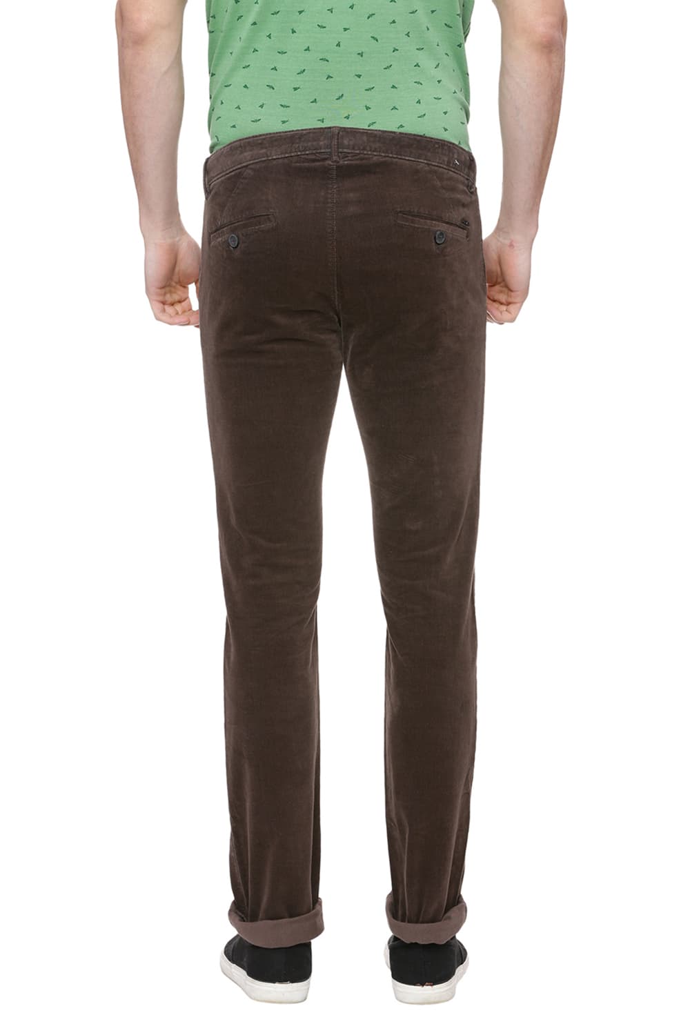 BASICS SKINNY FIT CORDUROY STRETCH TROUSER