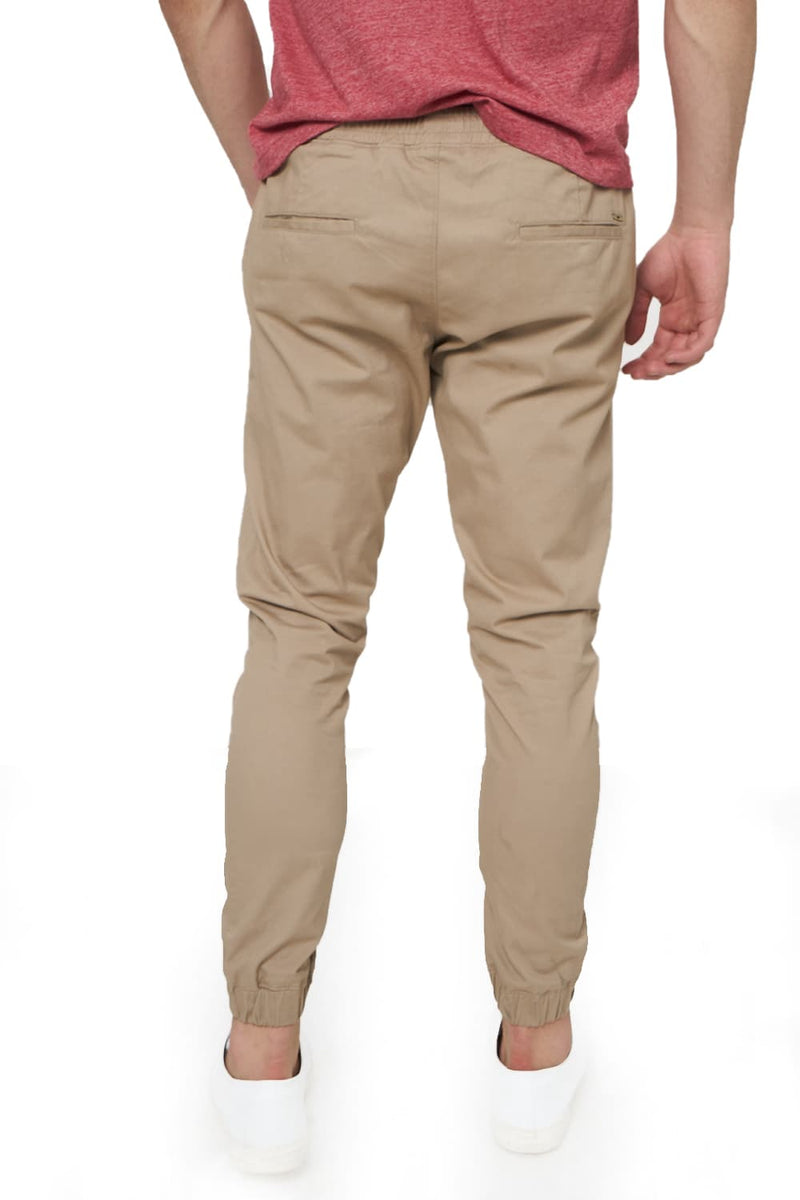 BASICS JOGGER FIT STRETCH TROUSER