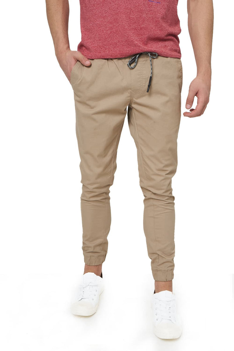 BASICS JOGGER FIT STRETCH TROUSER