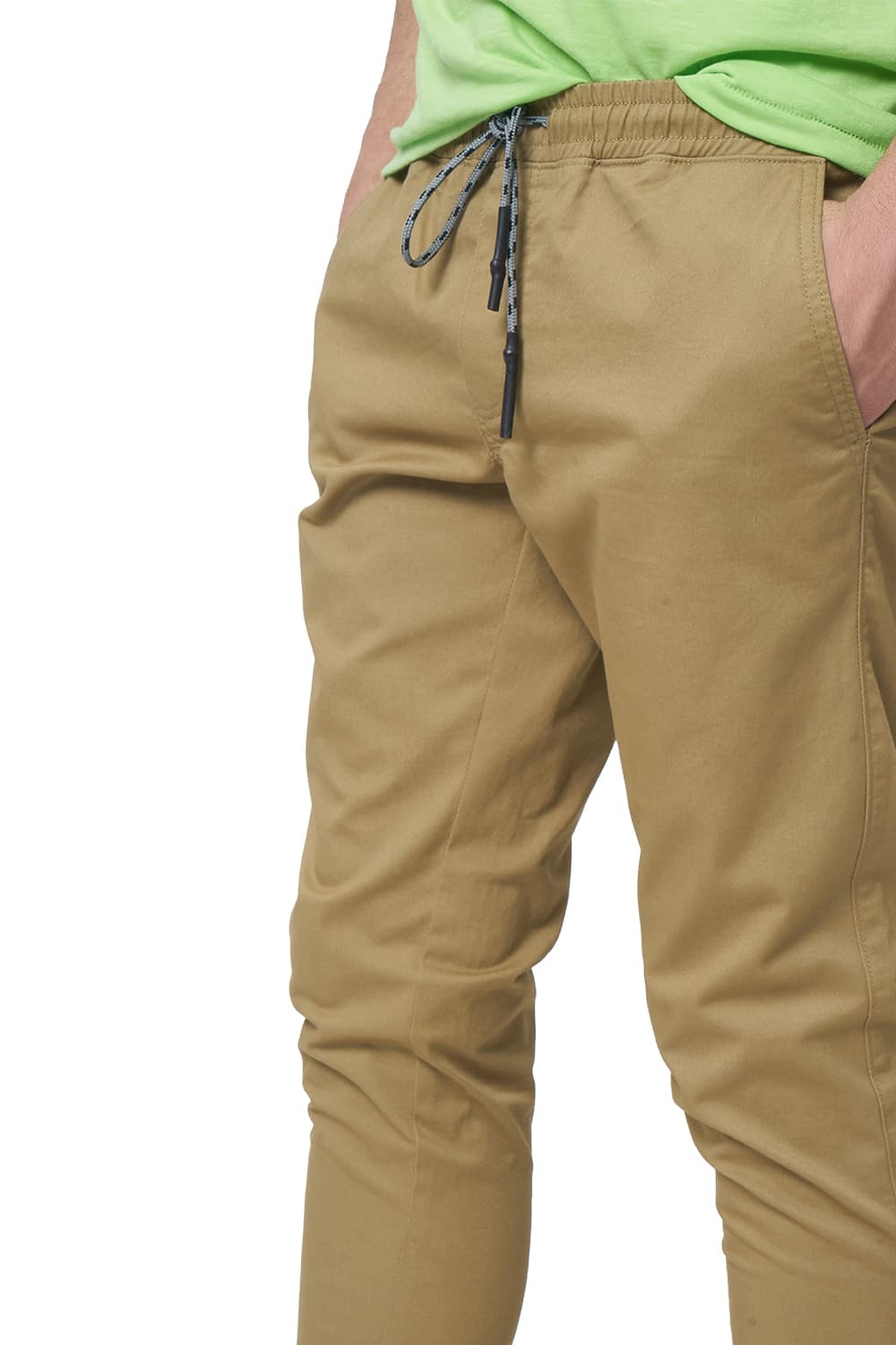 BASICS JOGGER FIT STRETCH TROUSER