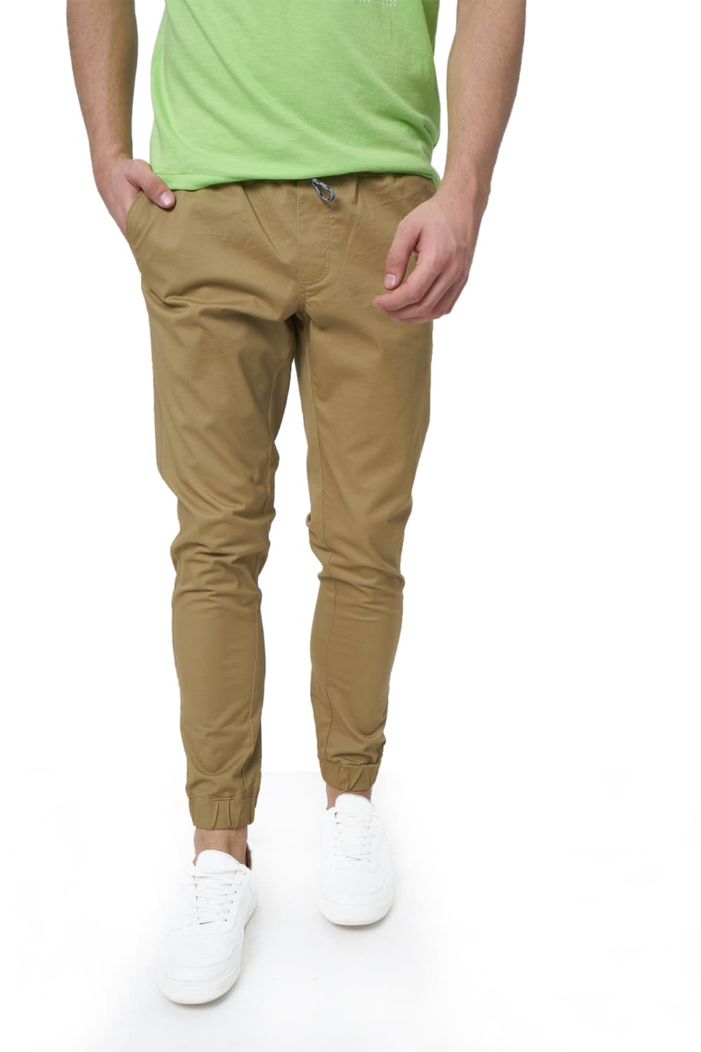 BASICS JOGGER FIT STRETCH TROUSER