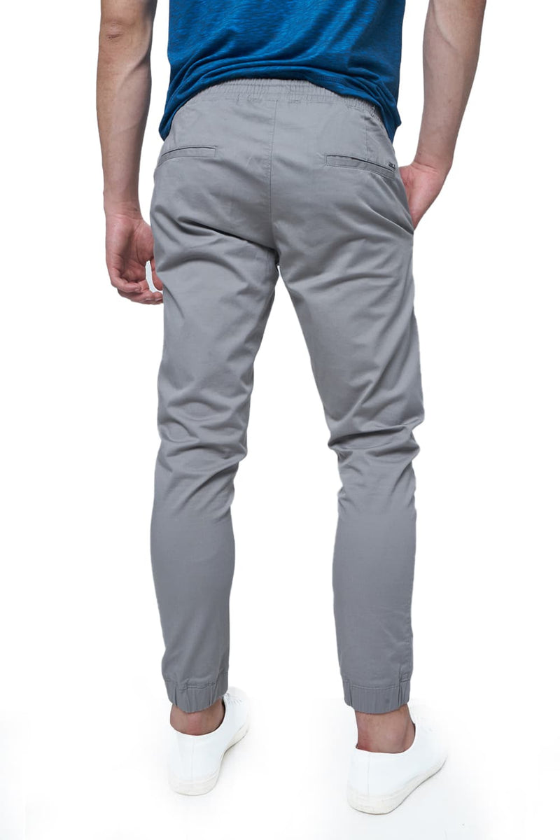 BASICS JOGGER FIT STRETCH TROUSER