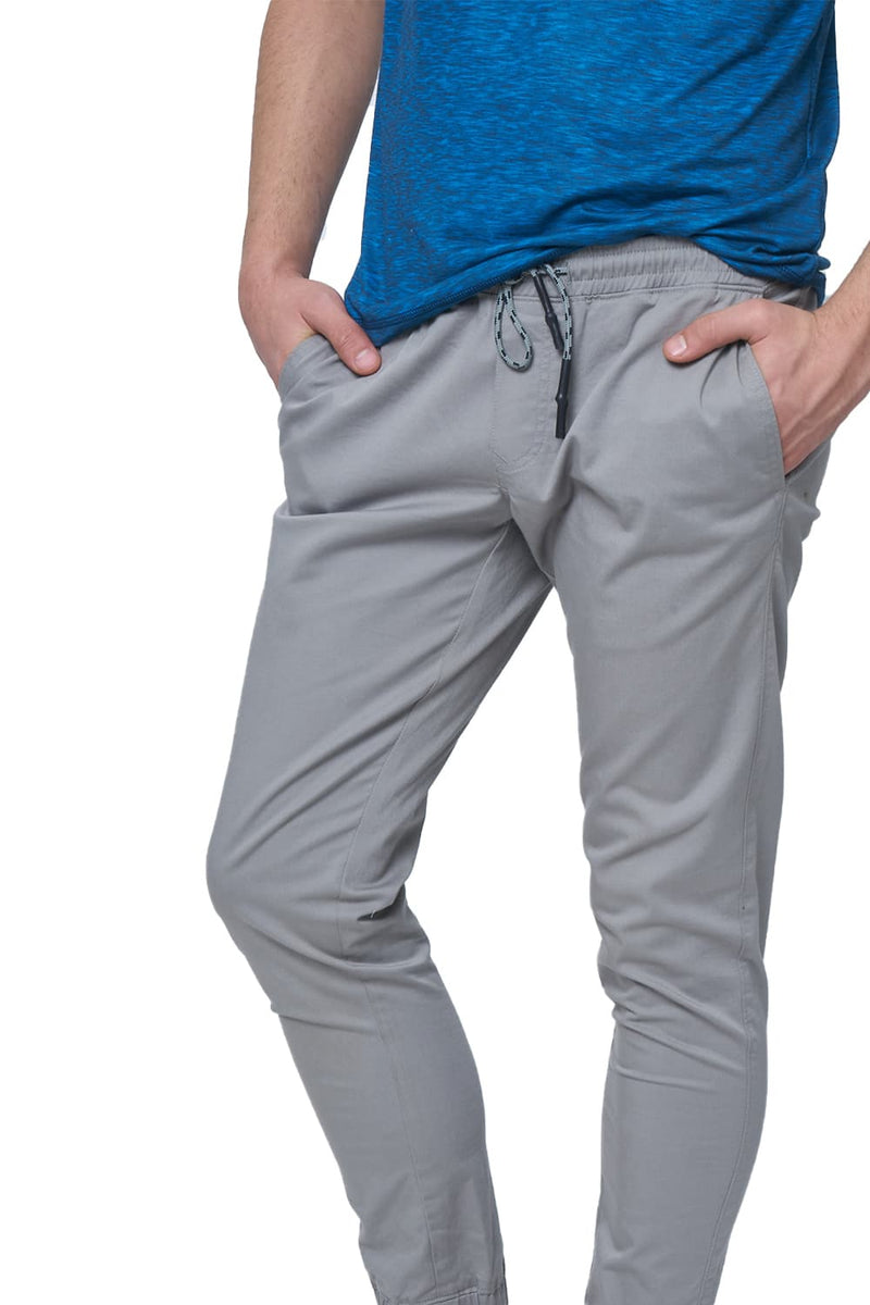 BASICS JOGGER FIT STRETCH TROUSER