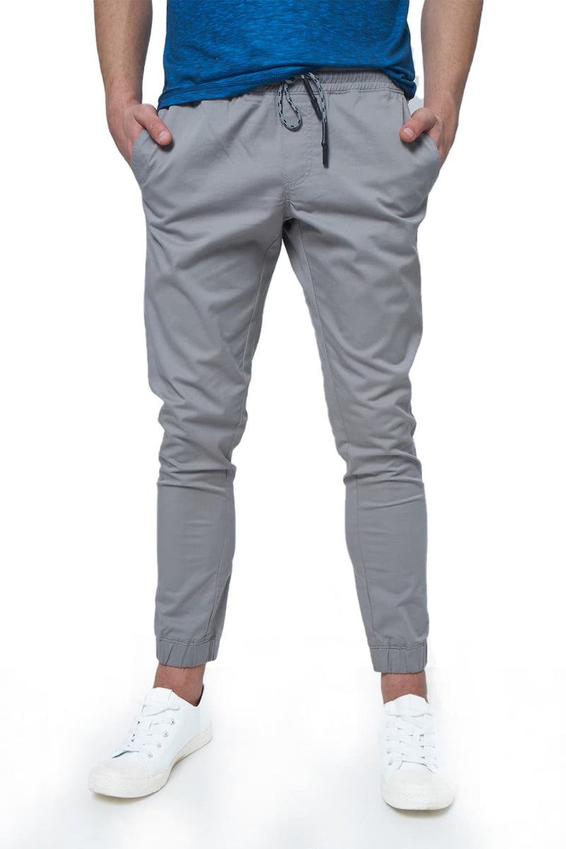 BASICS JOGGER FIT STRETCH TROUSER