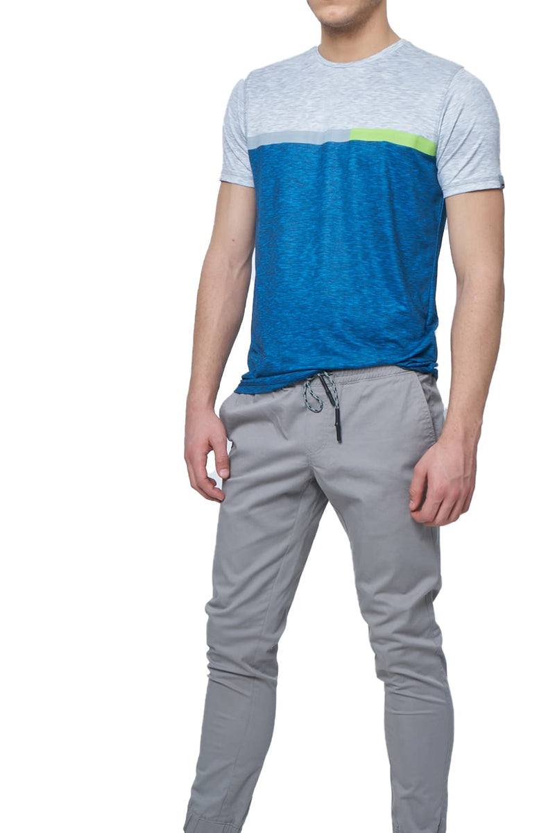 BASICS JOGGER FIT STRETCH TROUSER