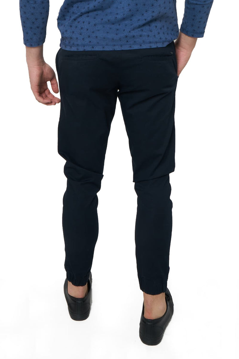 BASICS JOGGER FIT STRETCH TROUSER