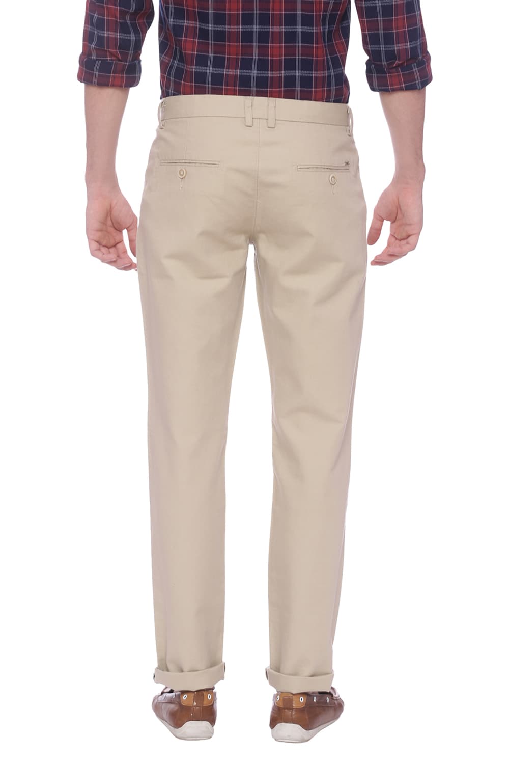 BASICS TAPERED FIT TROUSER