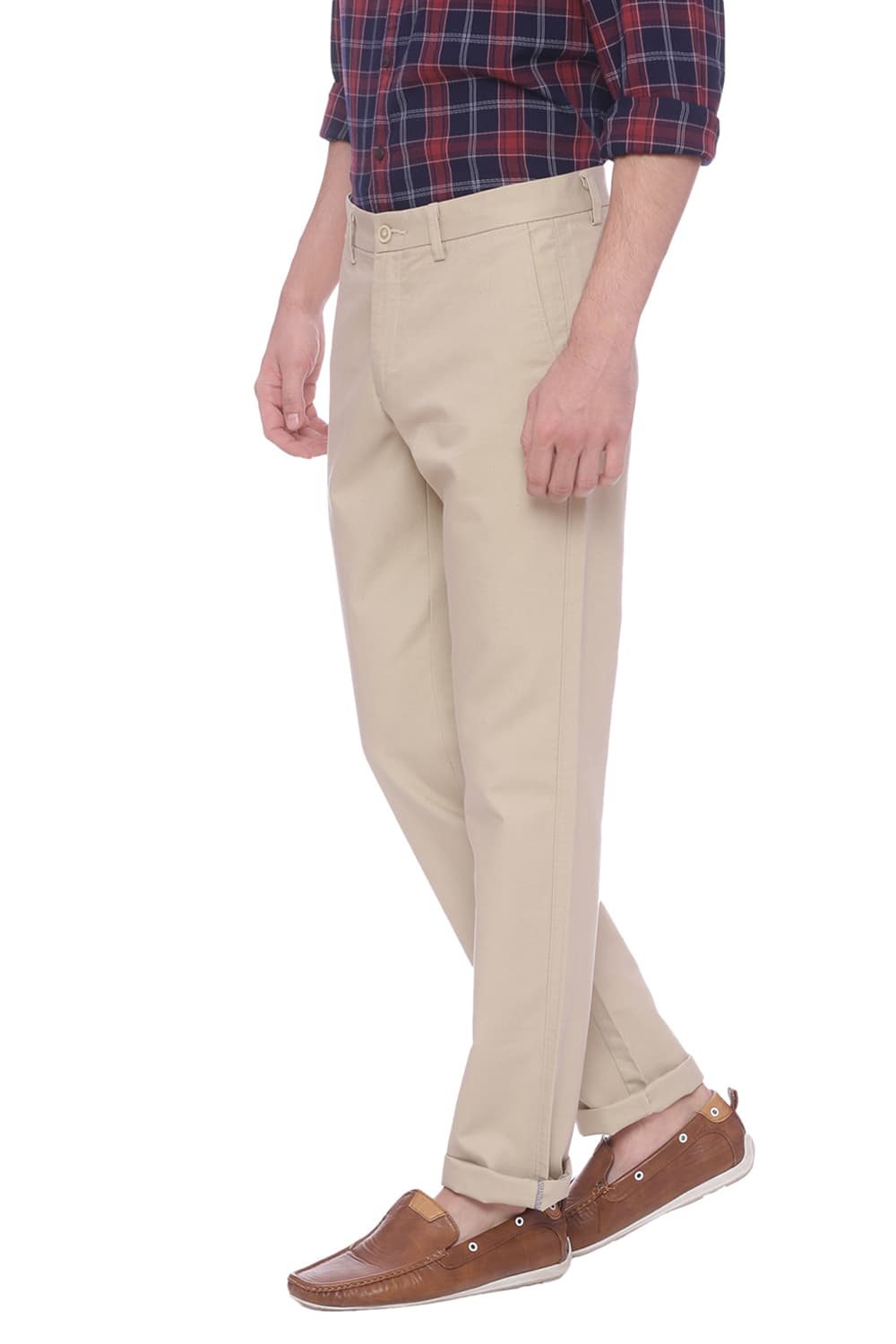 BASICS TAPERED FIT TROUSER