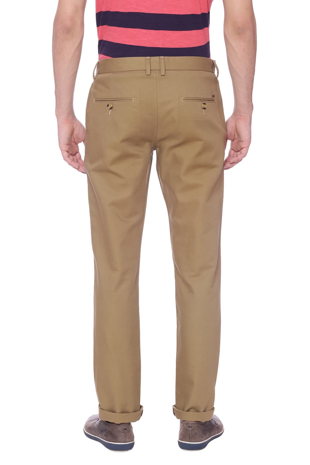 BASICS TAPERED FIT TROUSER