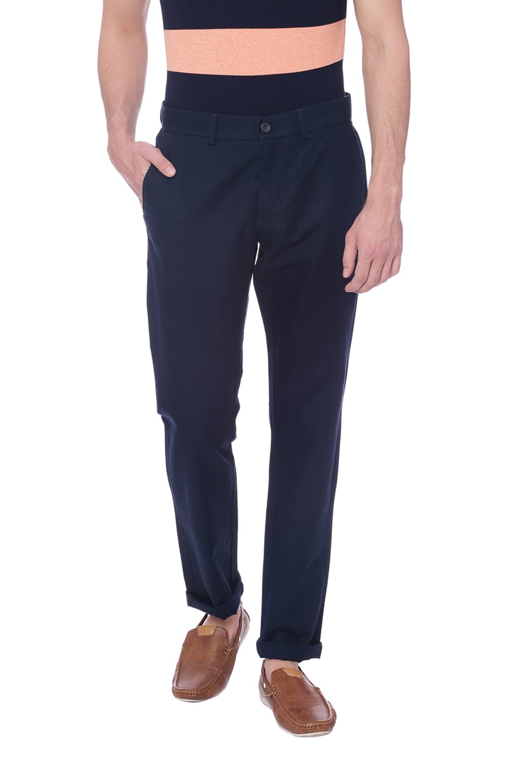 BASICS TAPERED FIT TROUSER