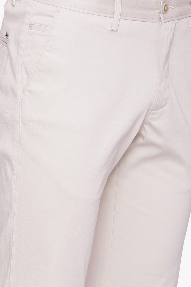 BASICS TAPERED FIT STRETCH TROUSER