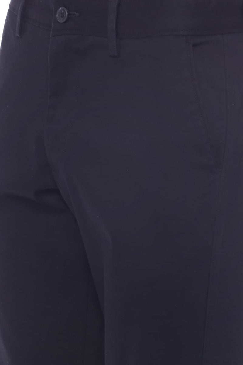 BASICS TAPERED FIT STRETCH TROUSER