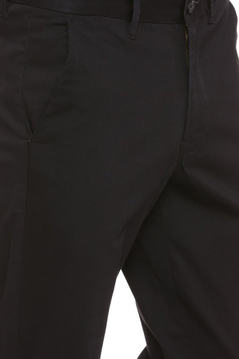 BASICS TAPERED FIT STRETCH TROUSER