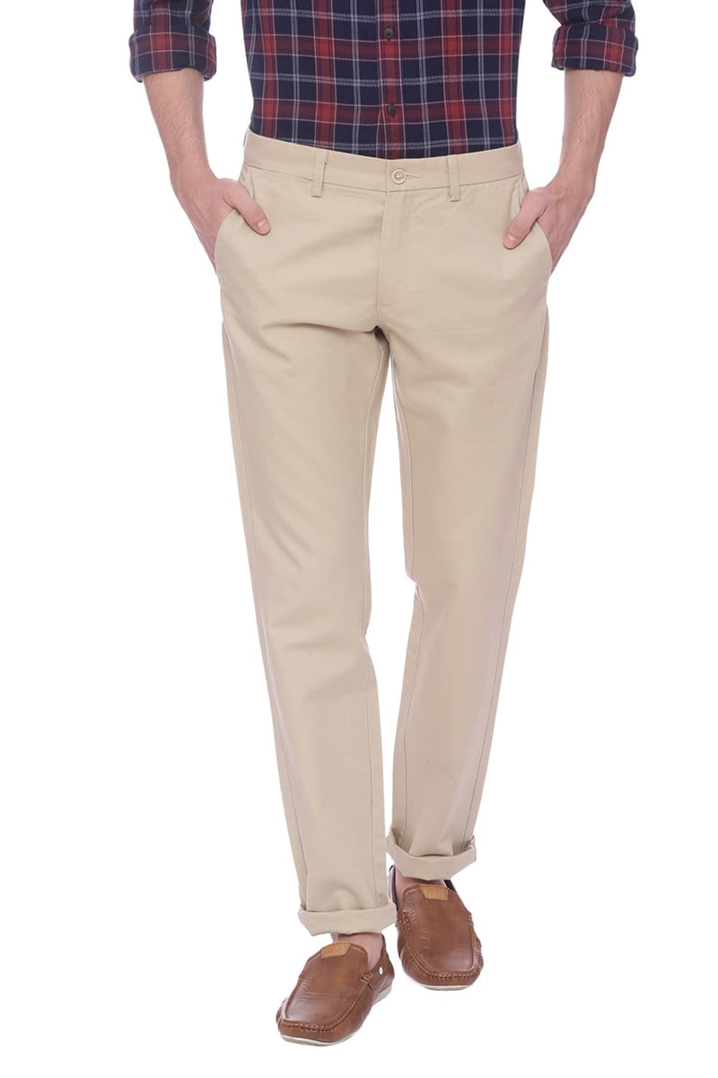 BASICS SLIM FIT TROUSER