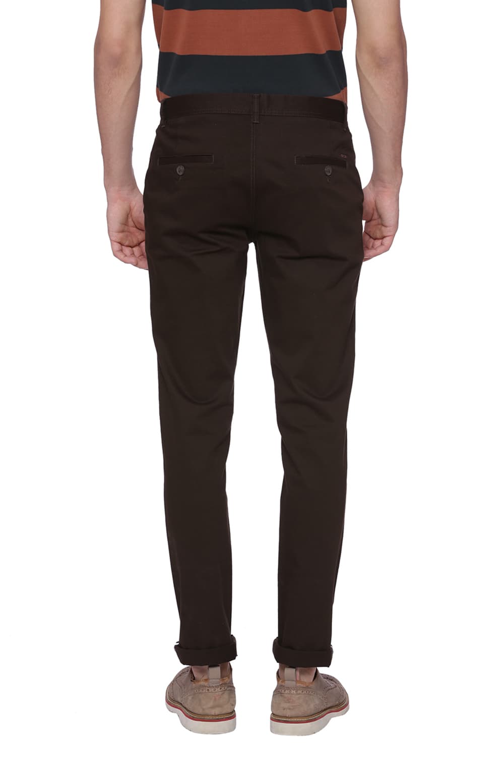 BASICS SKINNY FIT STRETCH TROUSER