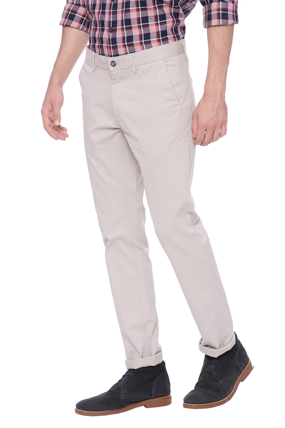 BASICS SKINNY FIT STRETCH TROUSER