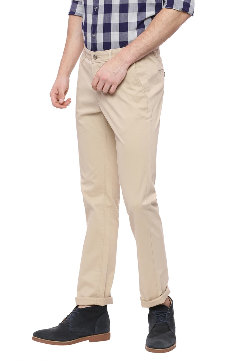 BASICS SKINNY FIT STRETCH TROUSER